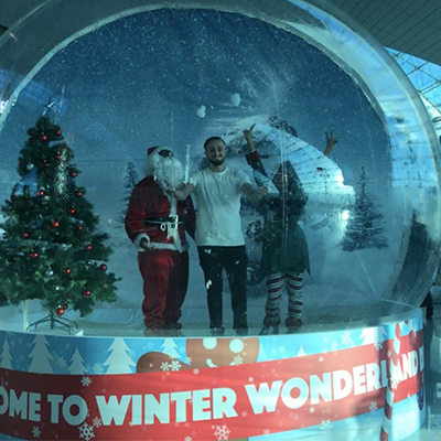 Snow Globe Photo booth