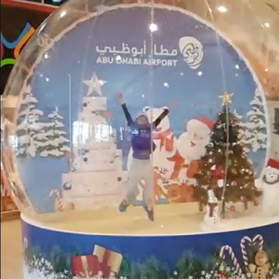 Snow Globe Photo Booth