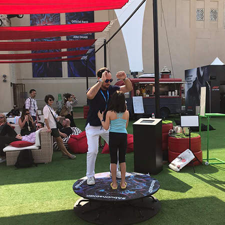 360 Photobooth, Formula 1 Grand Prix